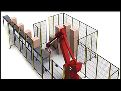 Промышленный стальной металлической проволочной сетки ограждения сварные робот безопасности ограждения 1.8M