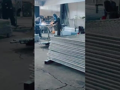 Временный забор с бриллиантовой сеткой 6x10ft Сменяемый забор с цепным звеном