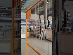 Безопасность Зеленый ПВХ Временные ограждения Внешние оцинкованные ограждения безопасности