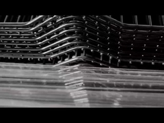 Высокоскоростной оцинкованный кривой безопасности 358 ограждения ПВХ антискальпинг ограждения с шипом