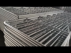 Зацинкованная дорожная безопасность Металлический барьер для контроля толпы пешеходов Временная ограждение 1.1M