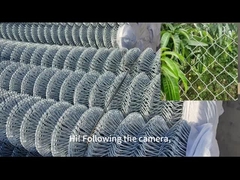 Электро-гальванизированная бриллиантовая сетка 2 дюйма цепная связь ферма забор