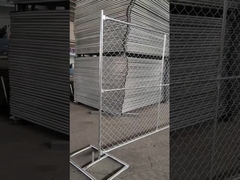 Металлический временный забор