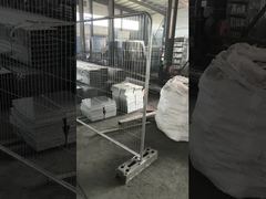 Introduce 32mm Galvanized Steel Welded Frame Moveable Safety Temporary Steel Fence For You