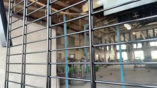 358 противоскользящая прочная зеленая сетка защитного ограждения