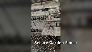 Прочная проволочная сетка звена цепи 10М садового ограждения