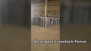 Прочный забор для скота для лошадей