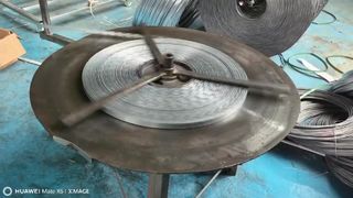 Бритвенная проволока высокой безопасности, плоская обмотка 450 мм