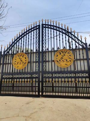 Внешние трубы трубчатые стальные ограждения 10FT декоративные ограждения