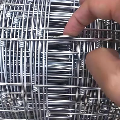 Высокопрочная оцинкованная проволока 2,0 мм с шарнирным соединением для ограждения крупного рогатого скота и коз