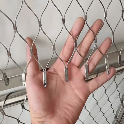Опасные сетки из нержавеющей стали для защиты от падения на строительной площадке