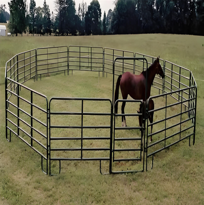 Easy-Install Outdoor Galvanized Horse Cattle Fence Panel Farm Livestock Metal Fence