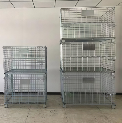 Welded Wire Mesh Storage Cage 50x100mm Mesh Opening 50x50mm Aperture 5.0mm Grid Size