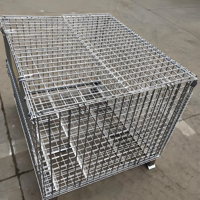 Welded Wire Mesh Storage Cage 50x100mm Mesh Opening 50x50mm Aperture 5.0mm Grid Size